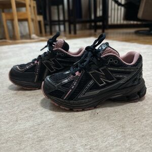 New Balance Kids' Sneakers in Black and Pink